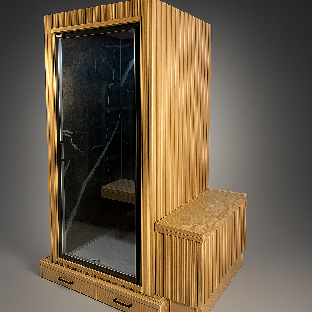 Beppu® 1 Person Indoor & Outdoor Steam Room