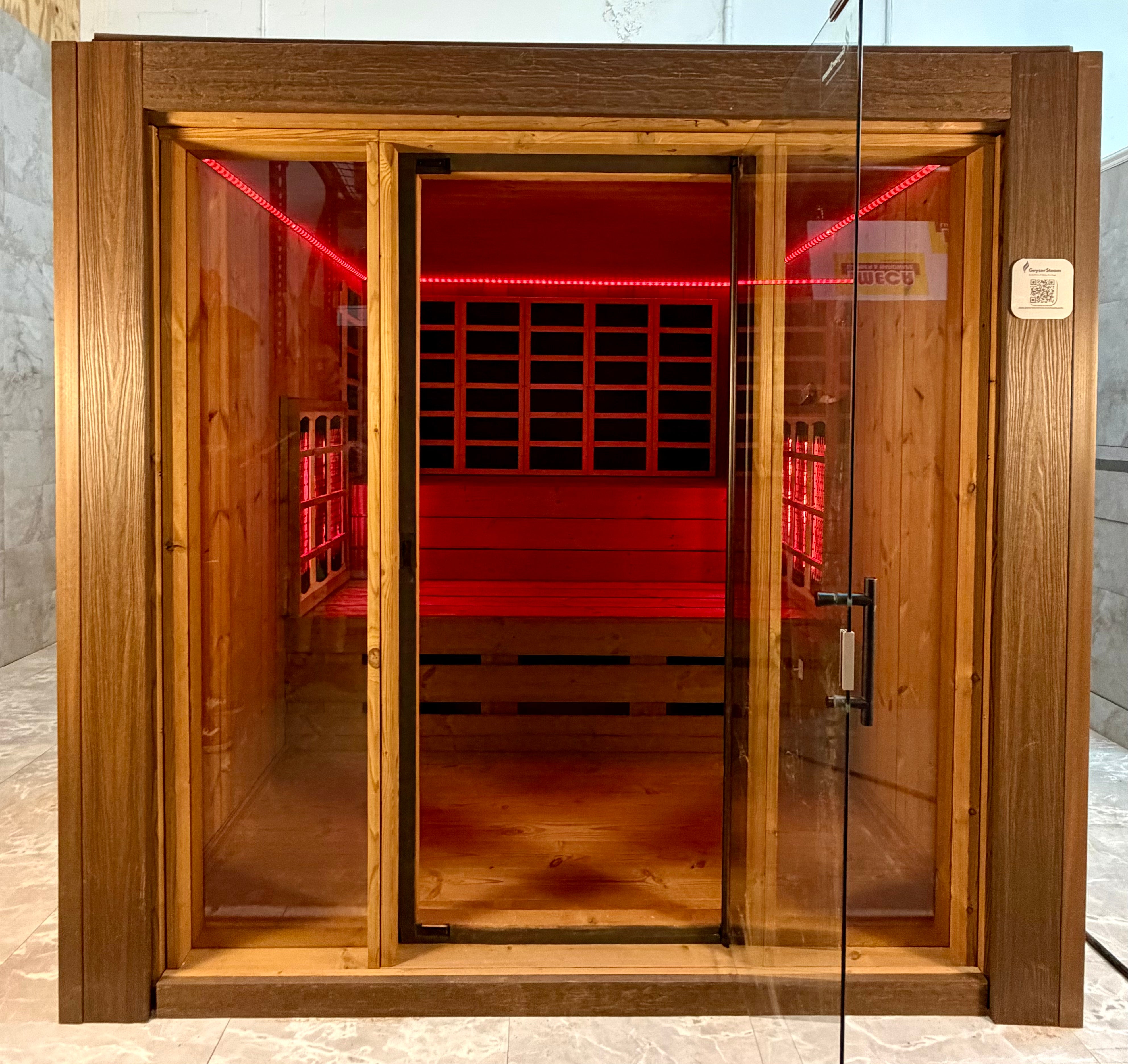 Balerion - 4-6 person Indoor & Outdoor Infrared Sauna