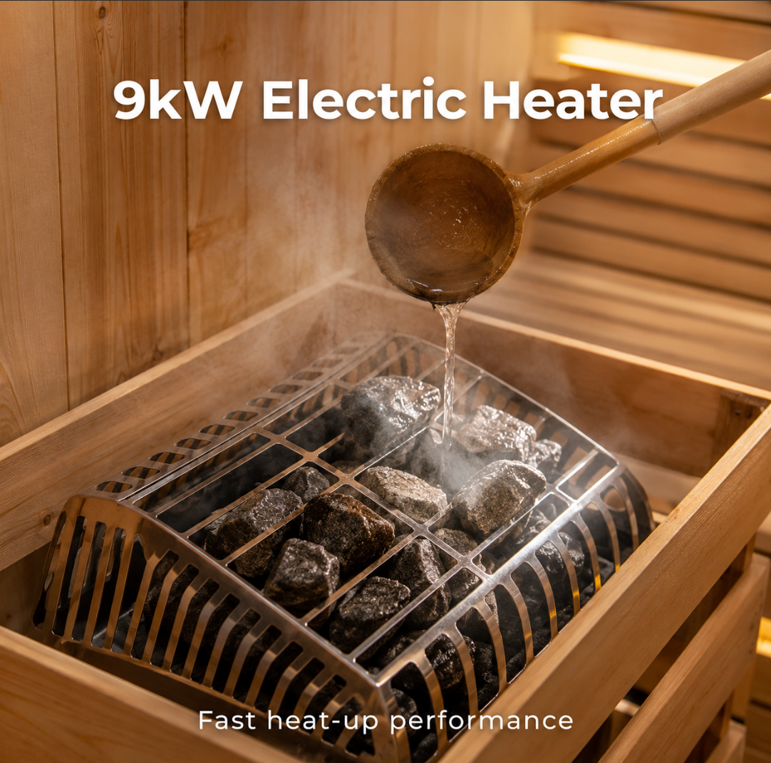 Lulay - 2-3 person - Traditional Outdoor Sauna