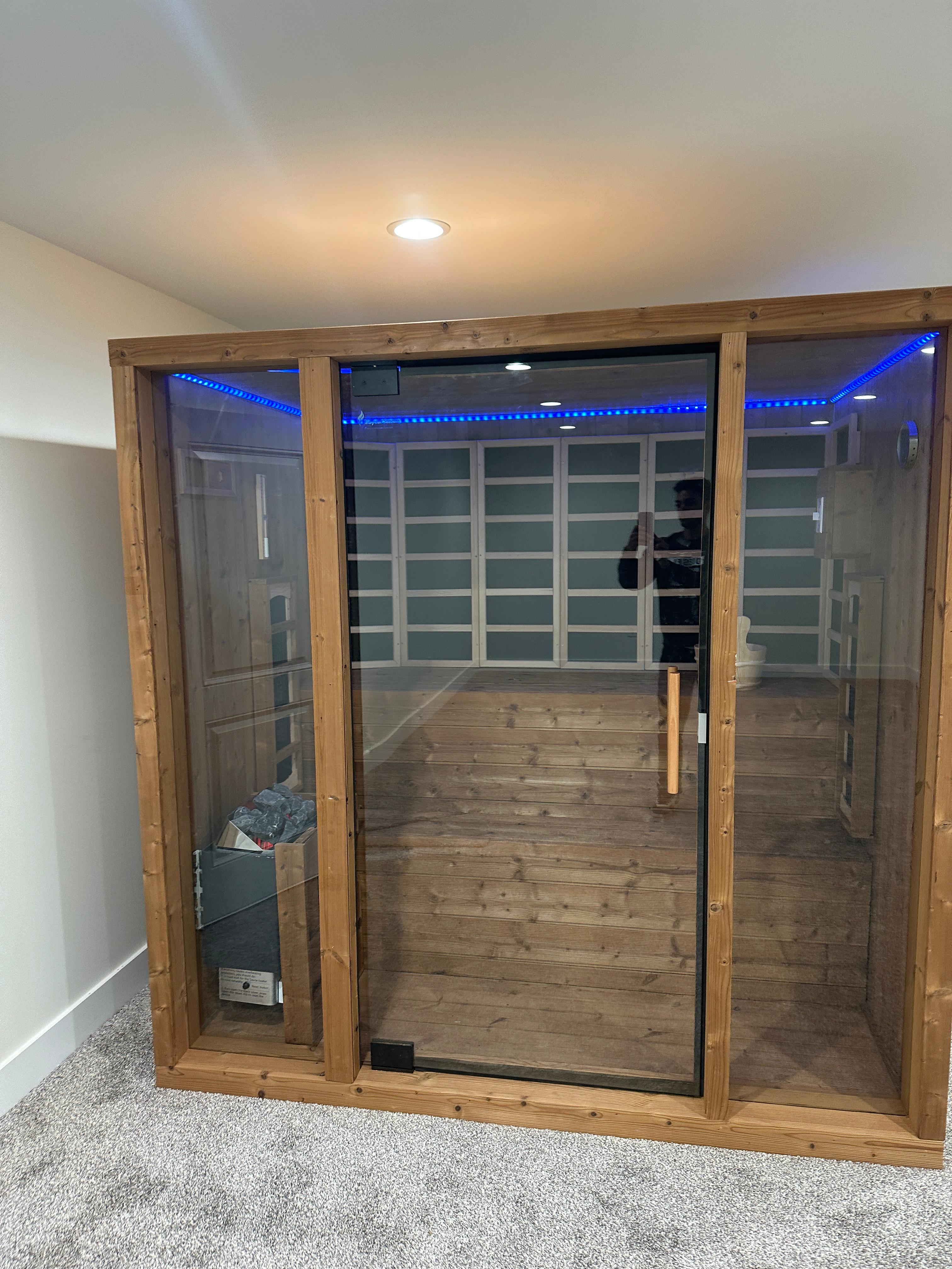 Valera - 3-4 person Indoor & Outdoor Traditional & Infrared Sauna