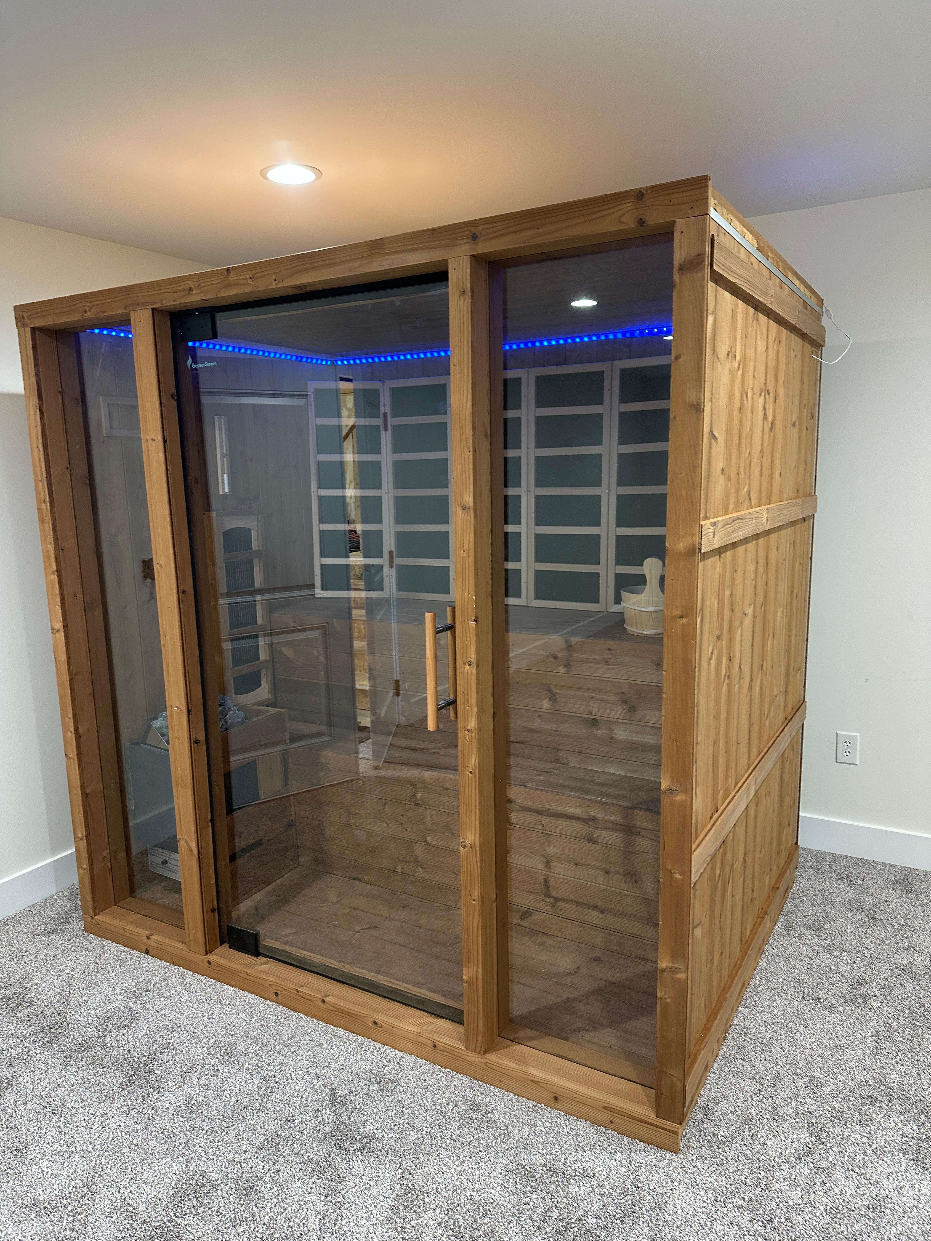 Valera - 3-4 person Indoor & Outdoor Traditional & Infrared Sauna