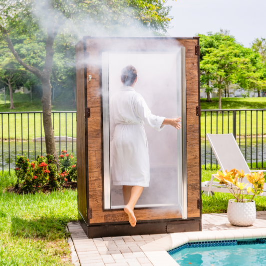 Beppu®  1 Person Indoor & Outdoor Steam Room / Made in USA
