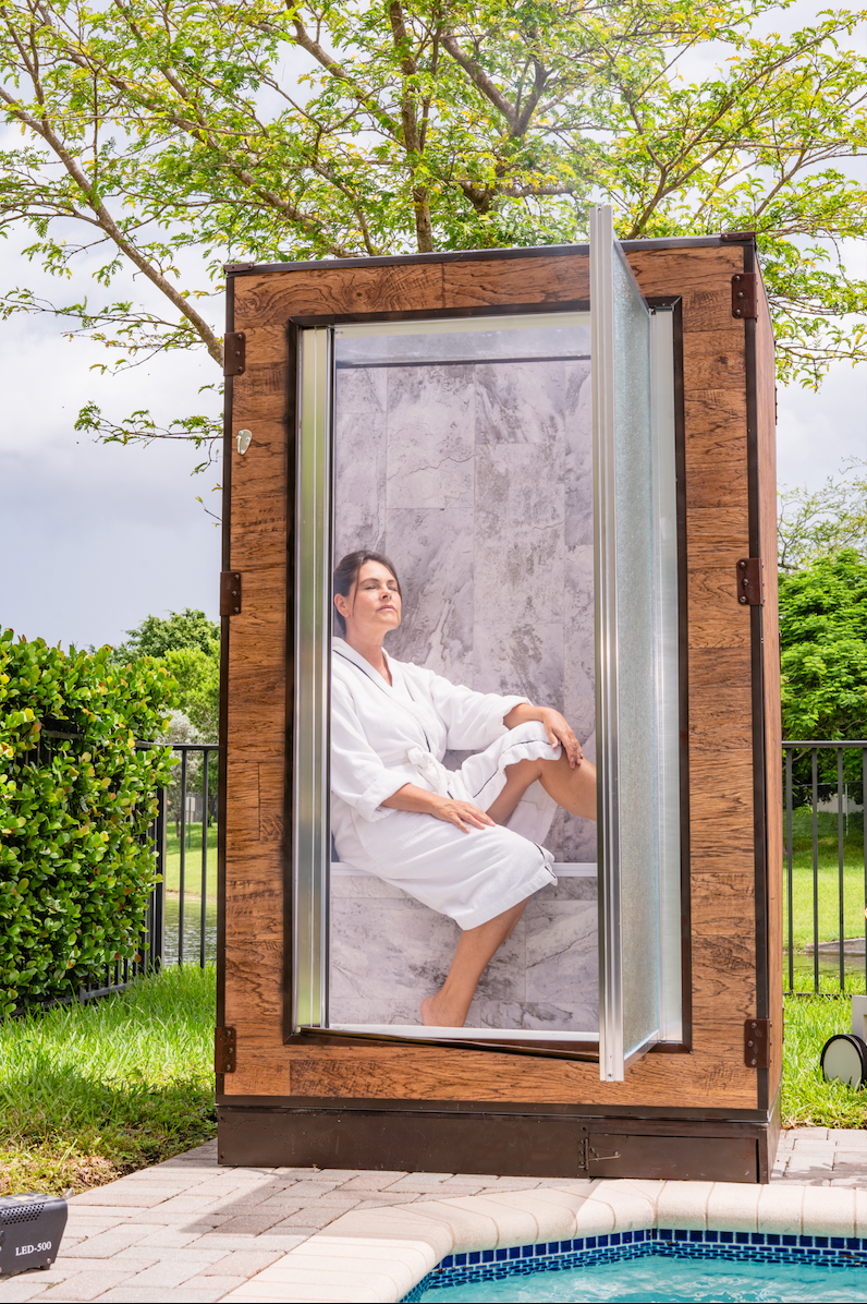 Beppu®  1 Person Indoor & Outdoor Steam Room / Made in USA