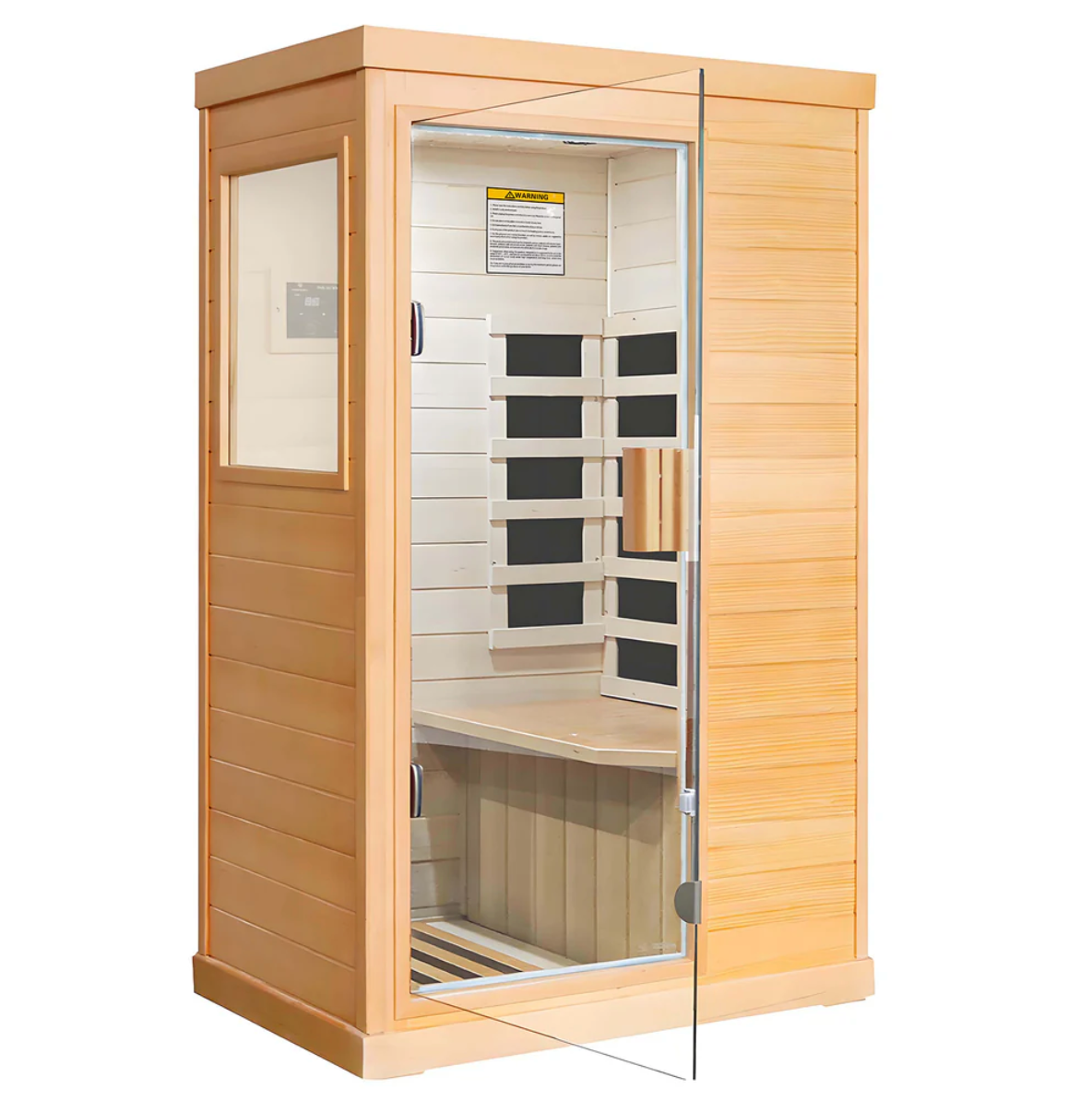 1-Person Indoor Low EMF Far Infrared Sauna
