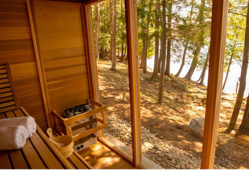 4-6 person Traditional Outdoor Sauna