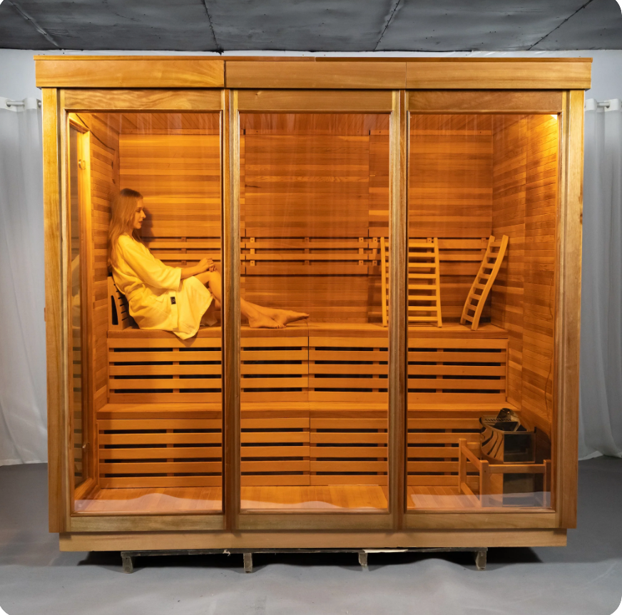 4-6 person Traditional Outdoor Sauna