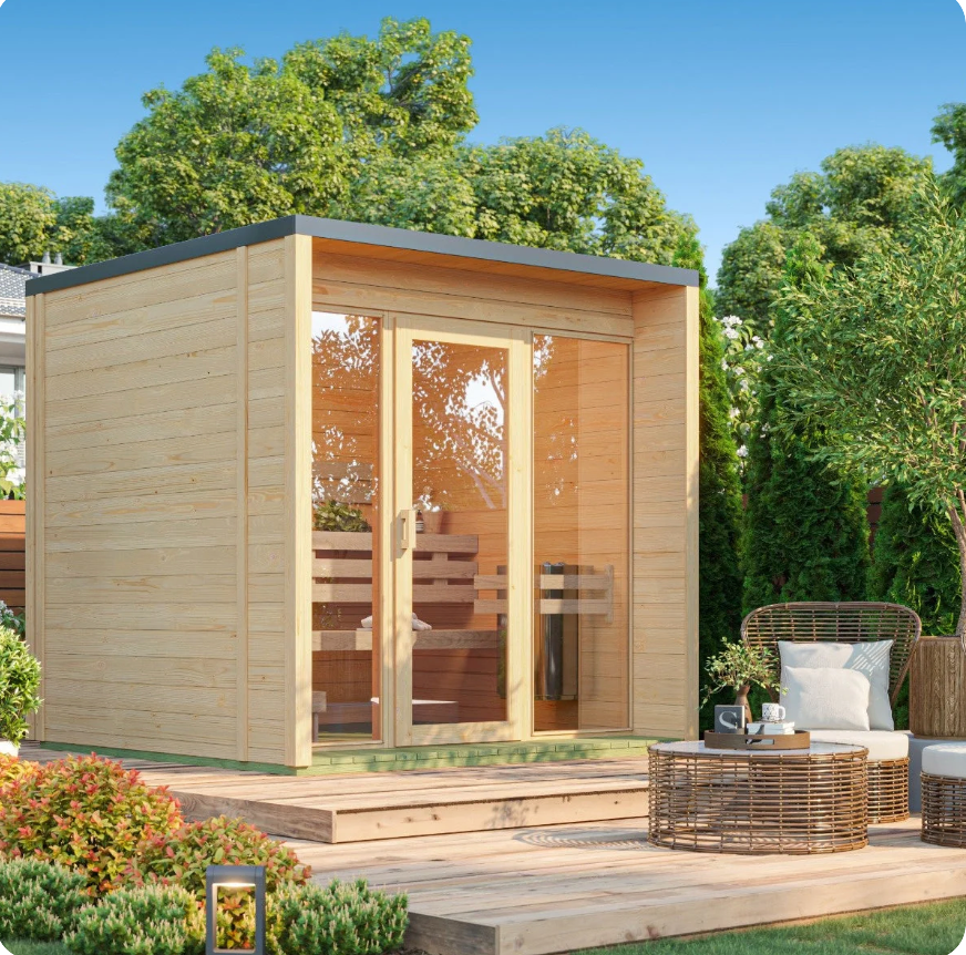Traditional Outdoor Sauna (4-6 person)
