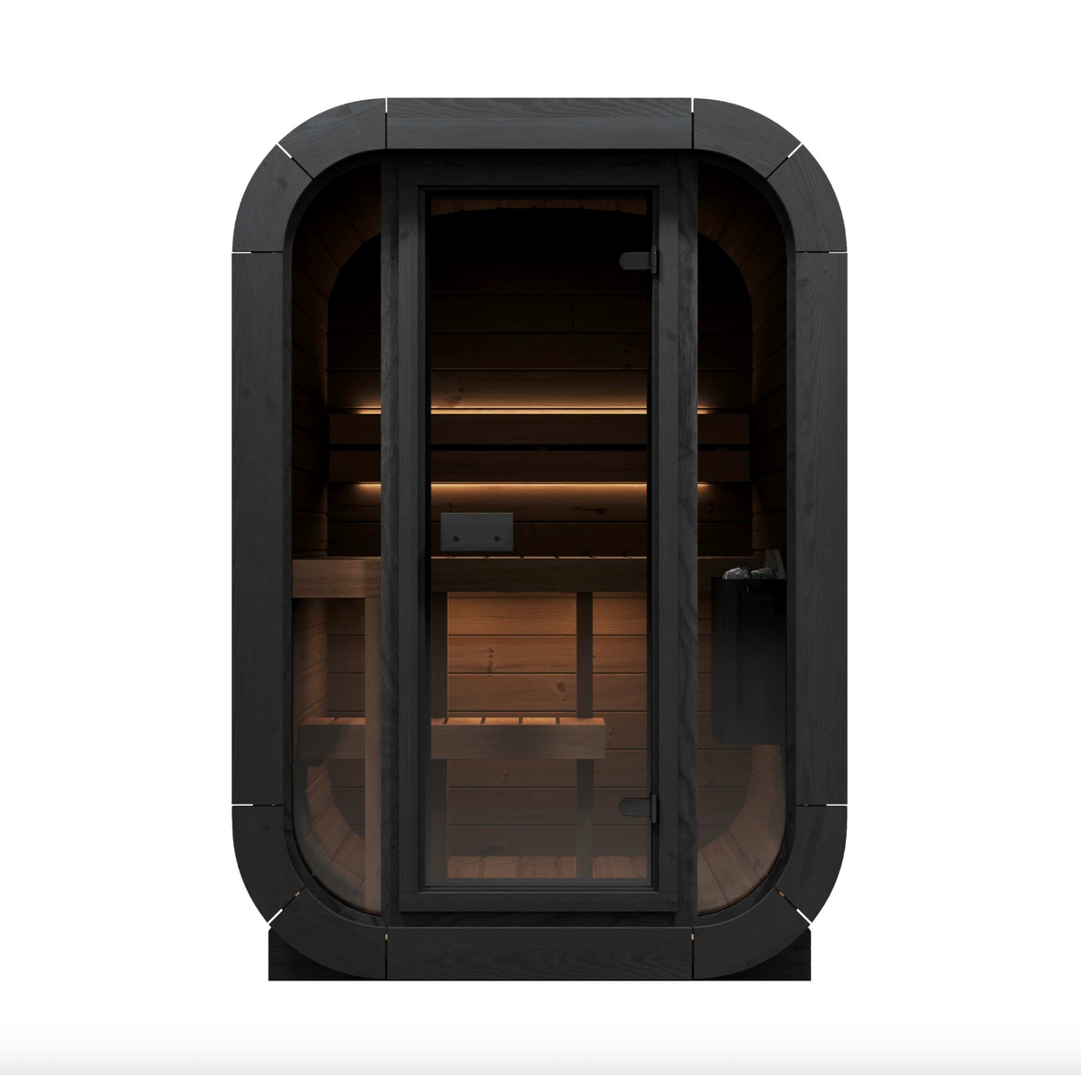 SaunaLife Model CL3G - 2-person Outdoor Traditional Sauna