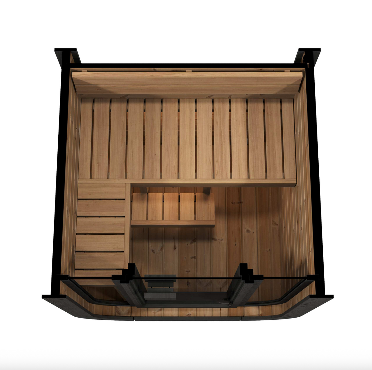SaunaLife Model CL3G - 2-person Outdoor Traditional Sauna