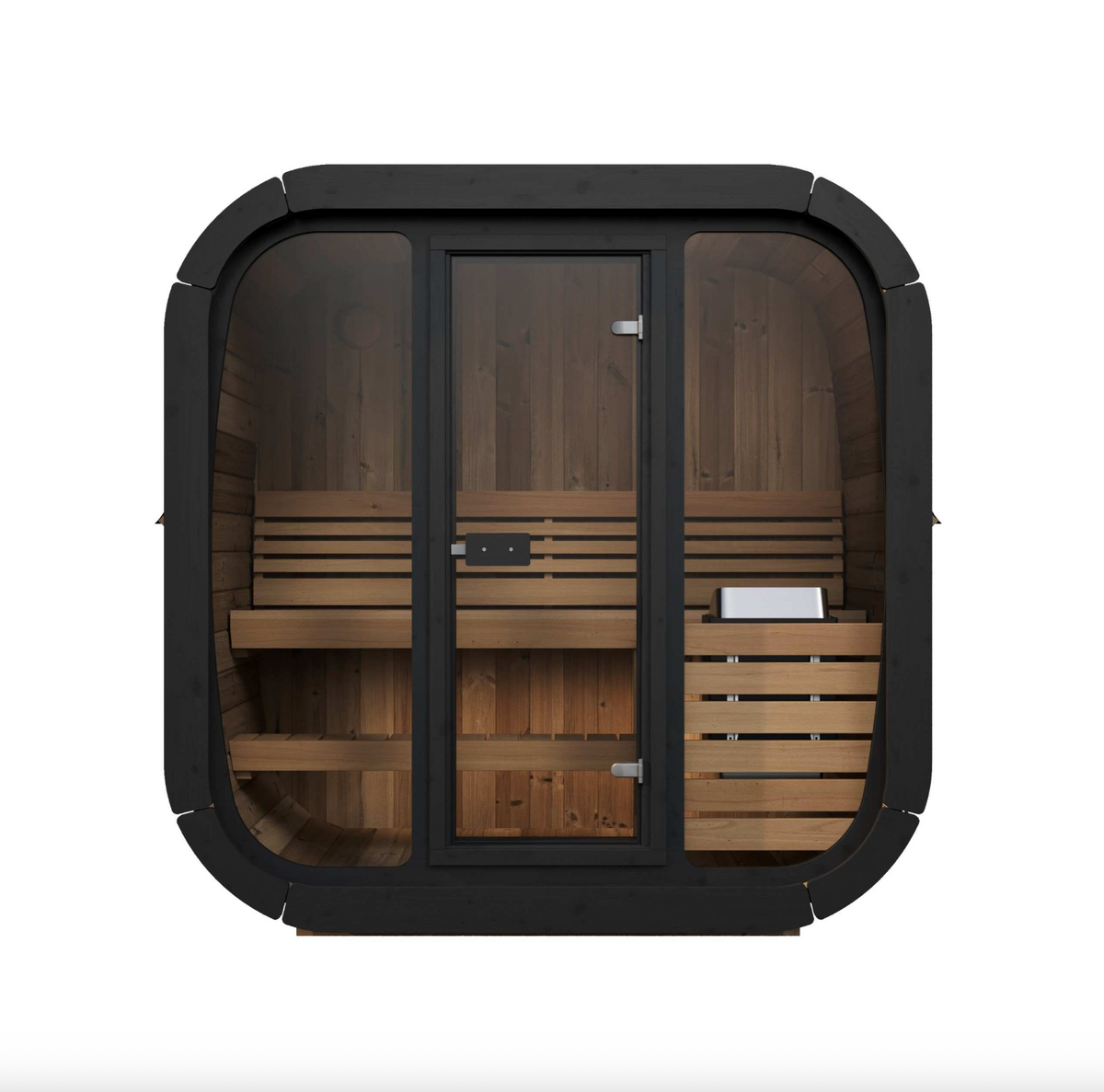 SaunaLife Model CL4G - 3-person Outdoor Traditional Sauna