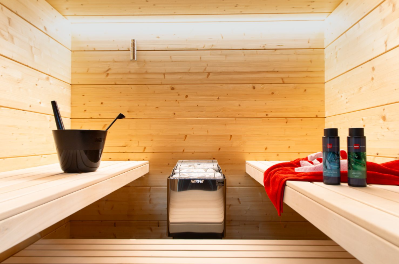 Harvia KIP Electric Sauna Heater with Built-In Controls (4.5 kW - 8 kW)