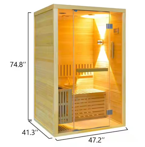 Sisu - 1 person - Traditional Indoor Sauna