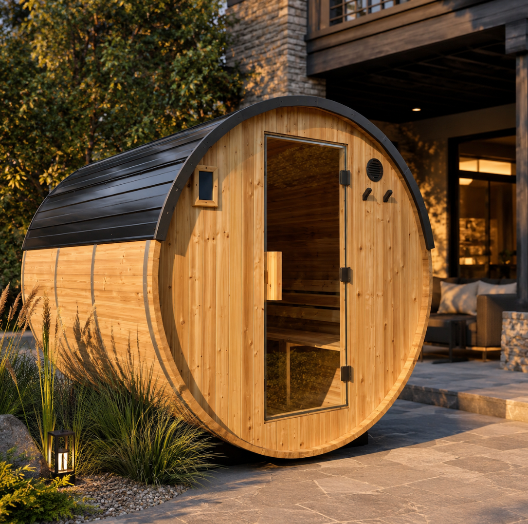 Barlina - 4-6 person Traditional Outdoor Sauna