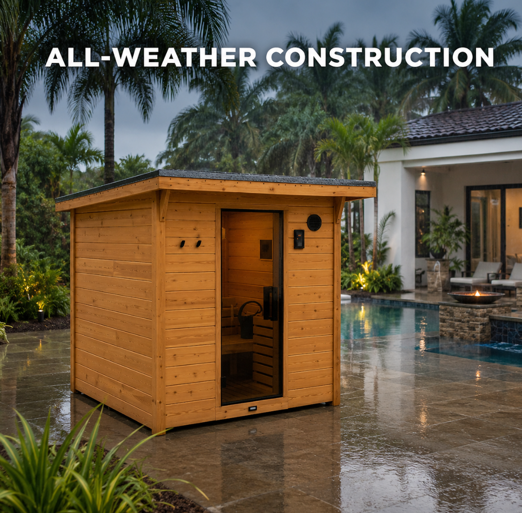 Numa Large - 3-5 person - Traditional Outdoor Sauna