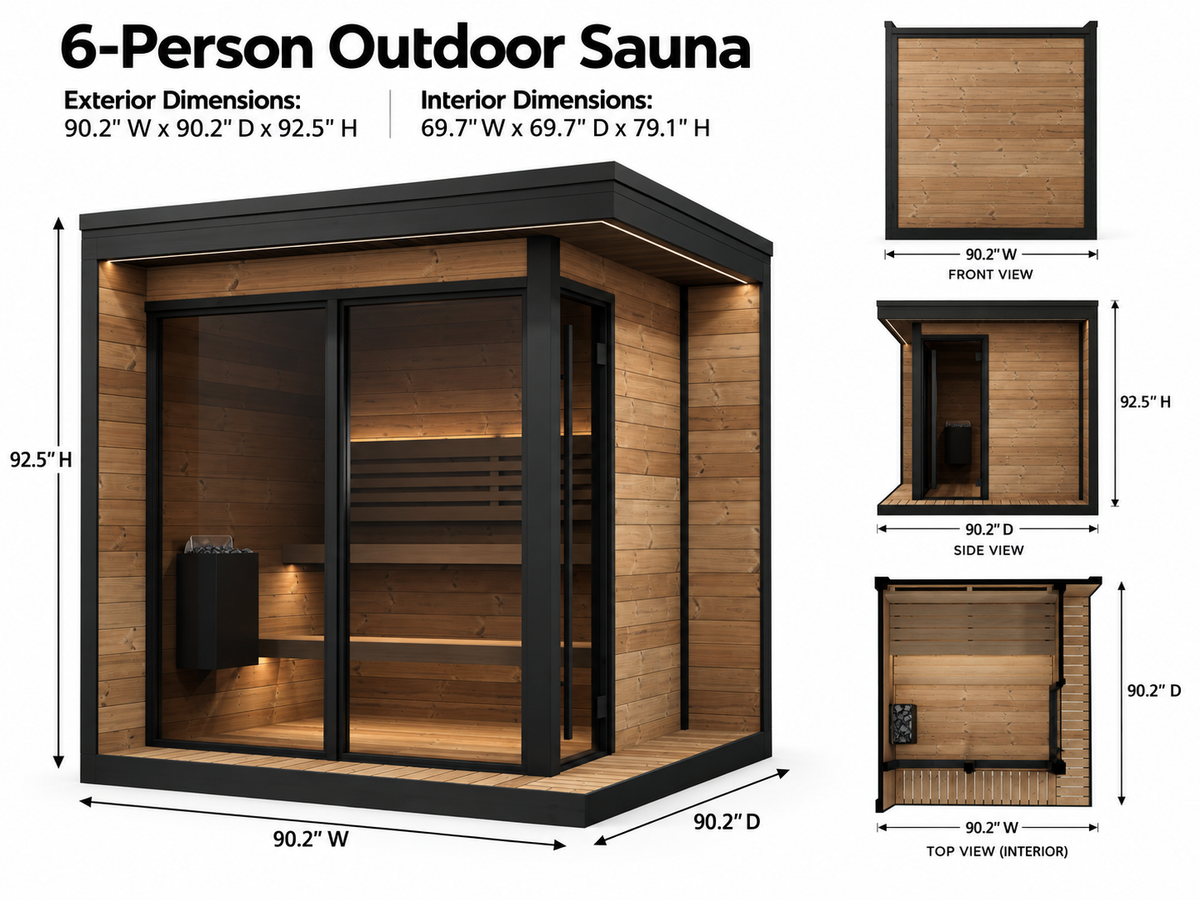 SaunaLife Model GL6