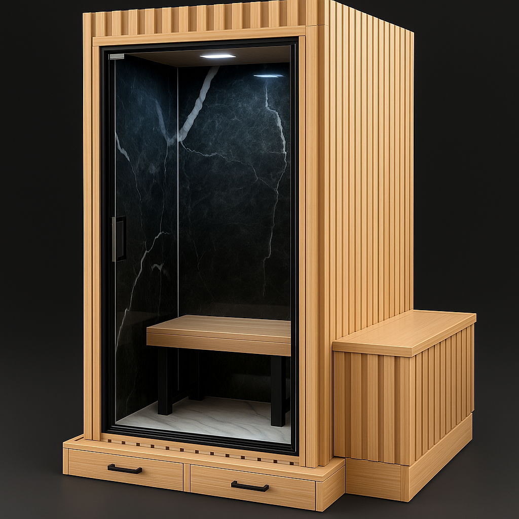 Beppu®  1 Person Indoor & Outdoor Steam Room