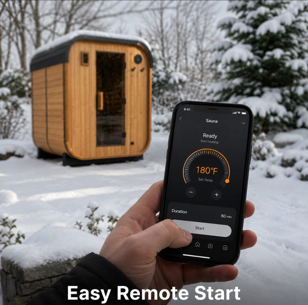 Lulay - 2-3 person - Traditional Outdoor Sauna