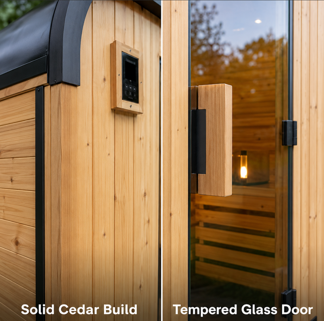 Lulay - 2-3 person - Traditional Outdoor Sauna