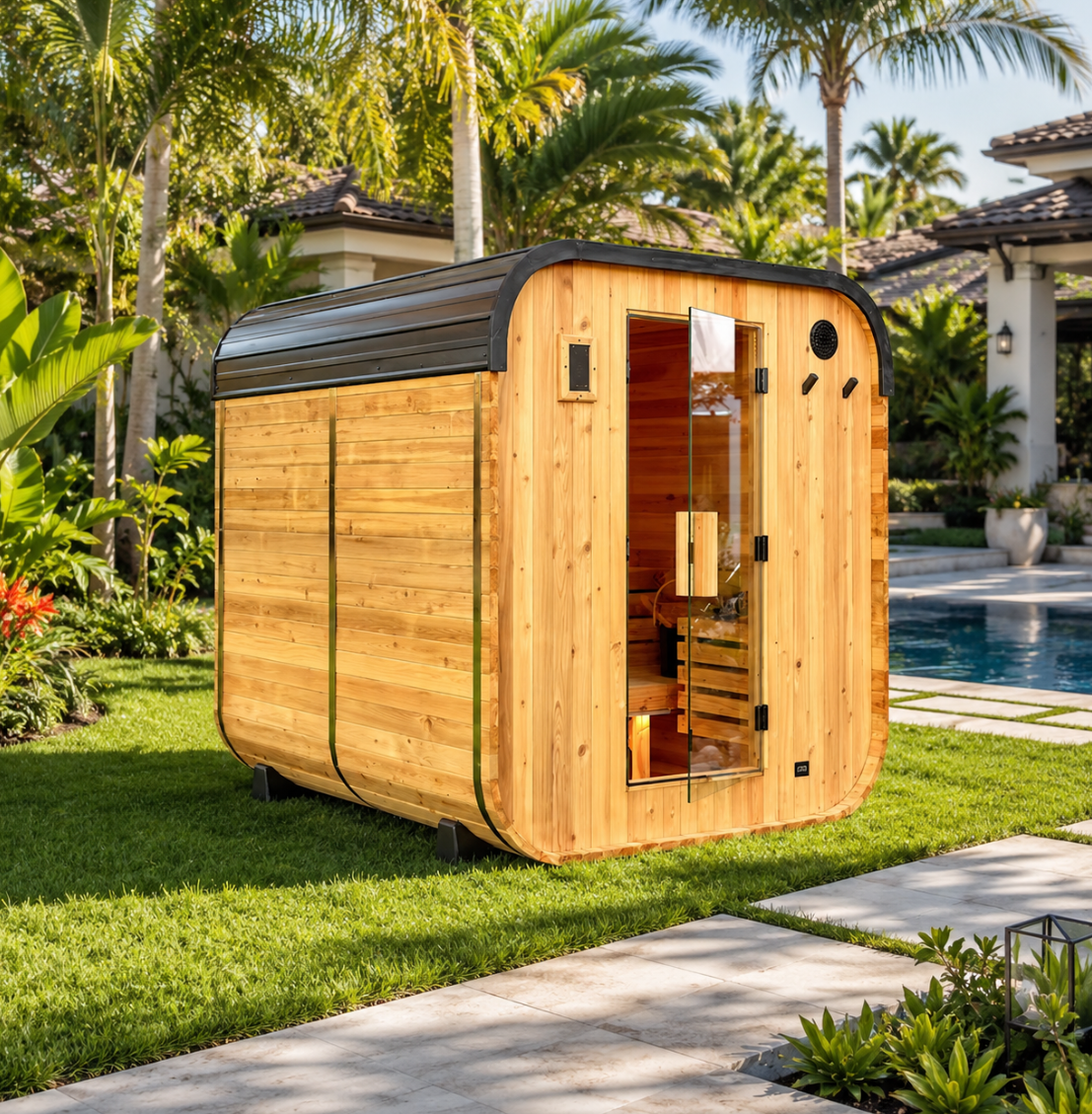 Lulay Large - 4-6 person - Traditional Outdoor Sauna