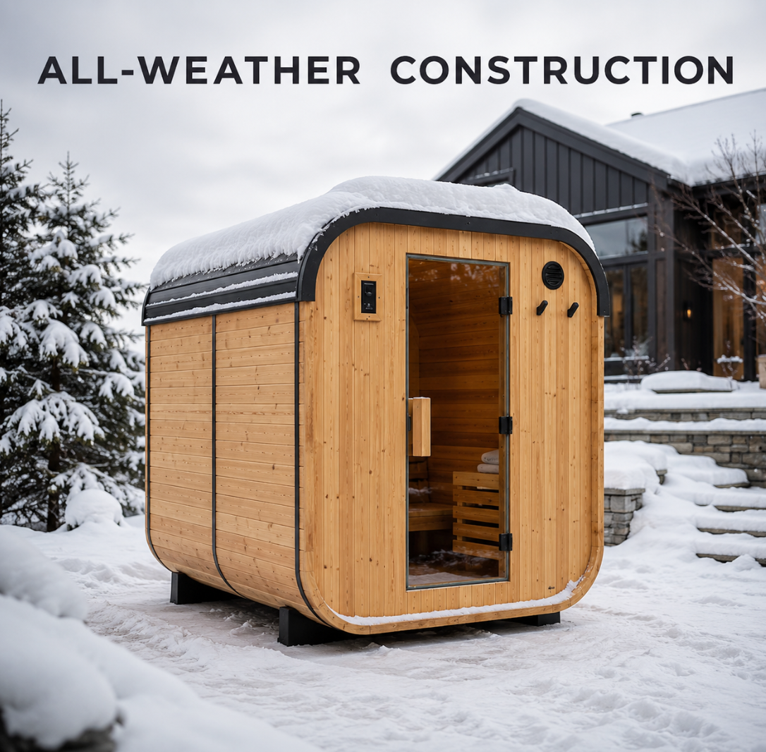 Lulay Large - 4-6 person - Traditional Outdoor Sauna