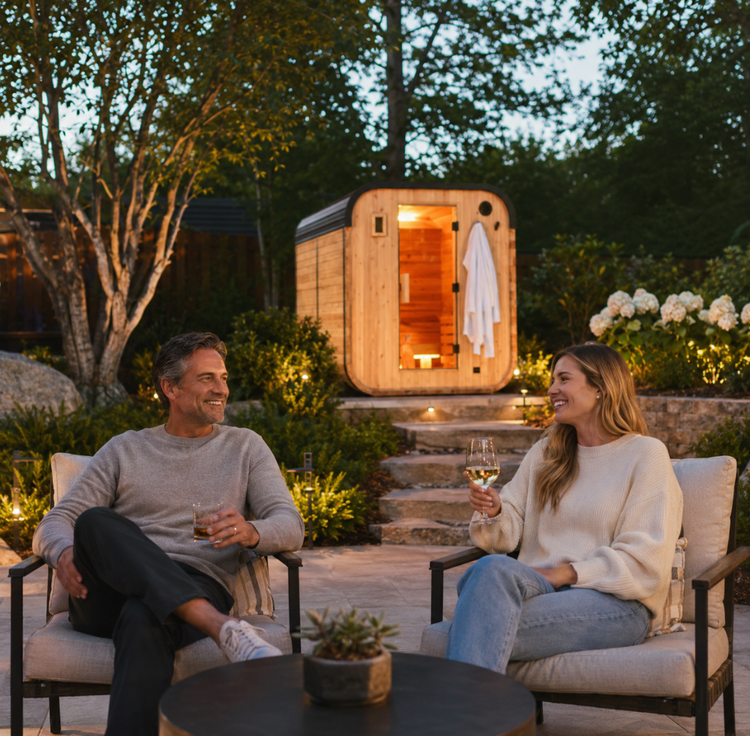 Lulay Large - 4-6 person - Traditional Outdoor Sauna