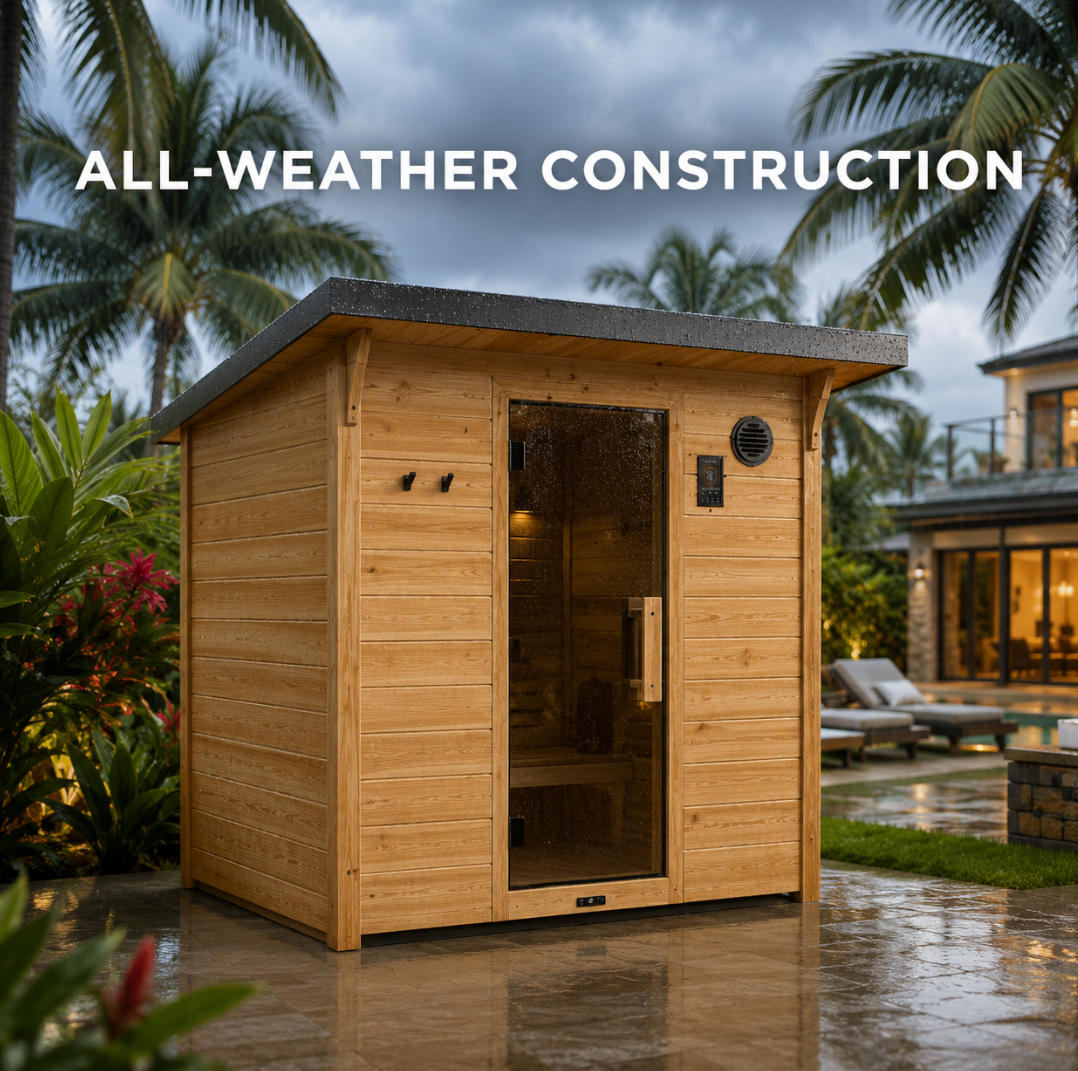 Numa - 2-4 person - Traditional Outdoor Sauna