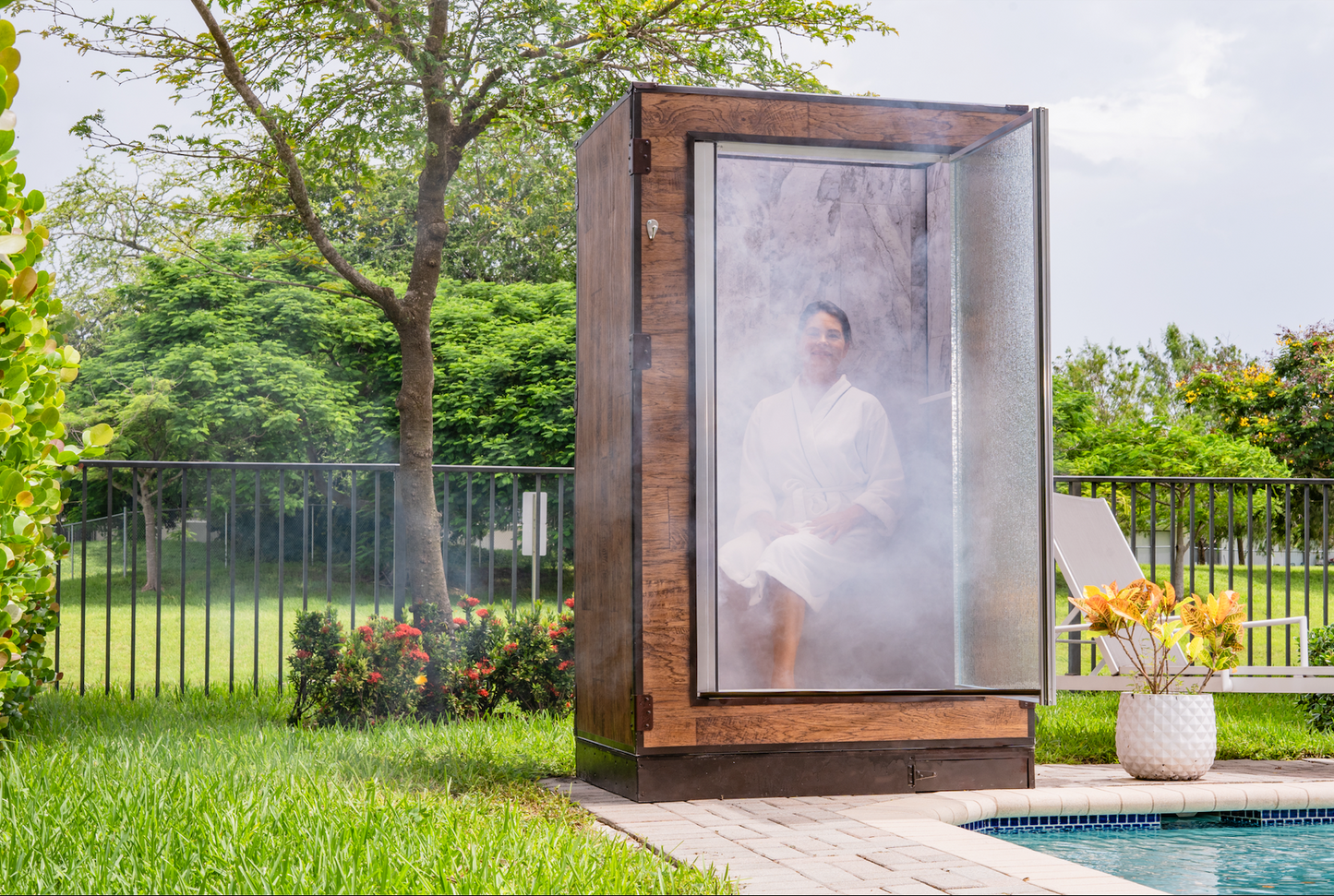 SOLD OUT - Excelsior® 2 Person Indoor & Outdoor Steam Room / Made in USA