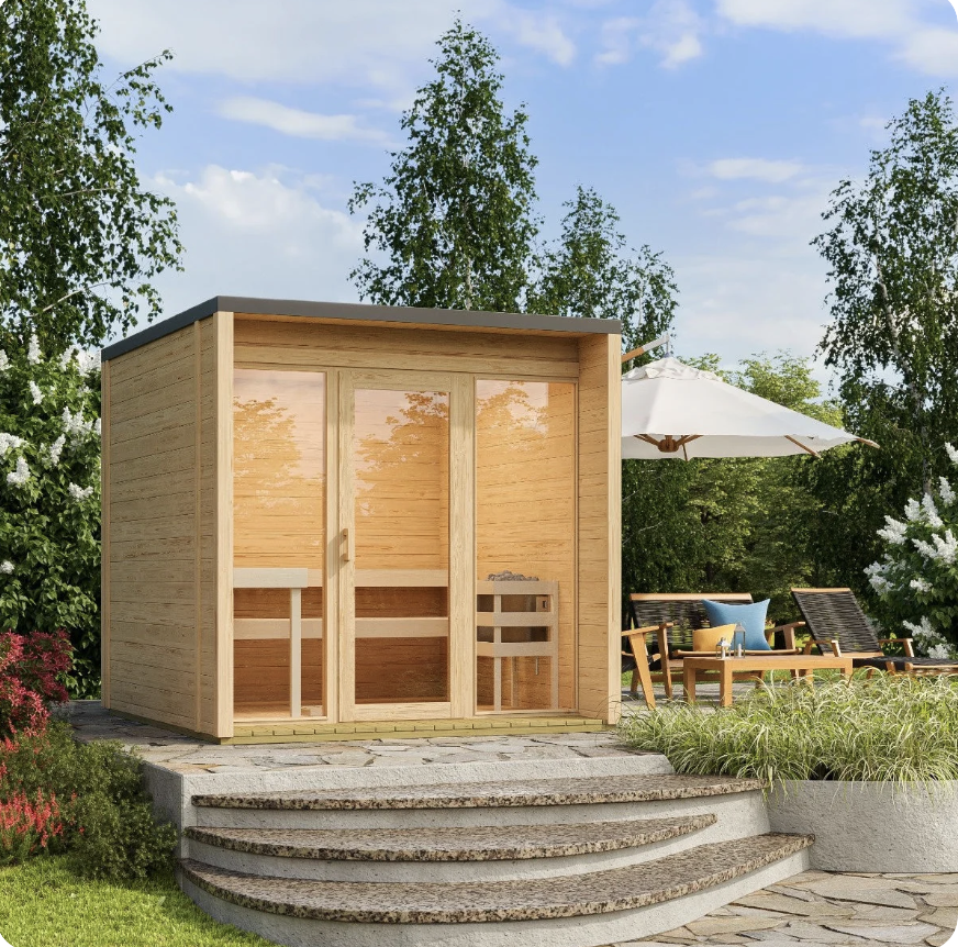 Traditional Outdoor Sauna (4-6 person)