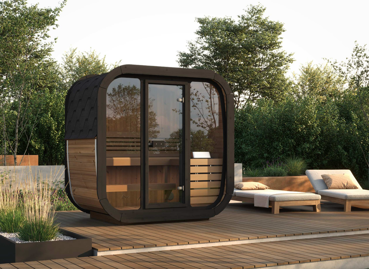 SaunaLife Model CL4G - 3-person Outdoor Traditional Sauna