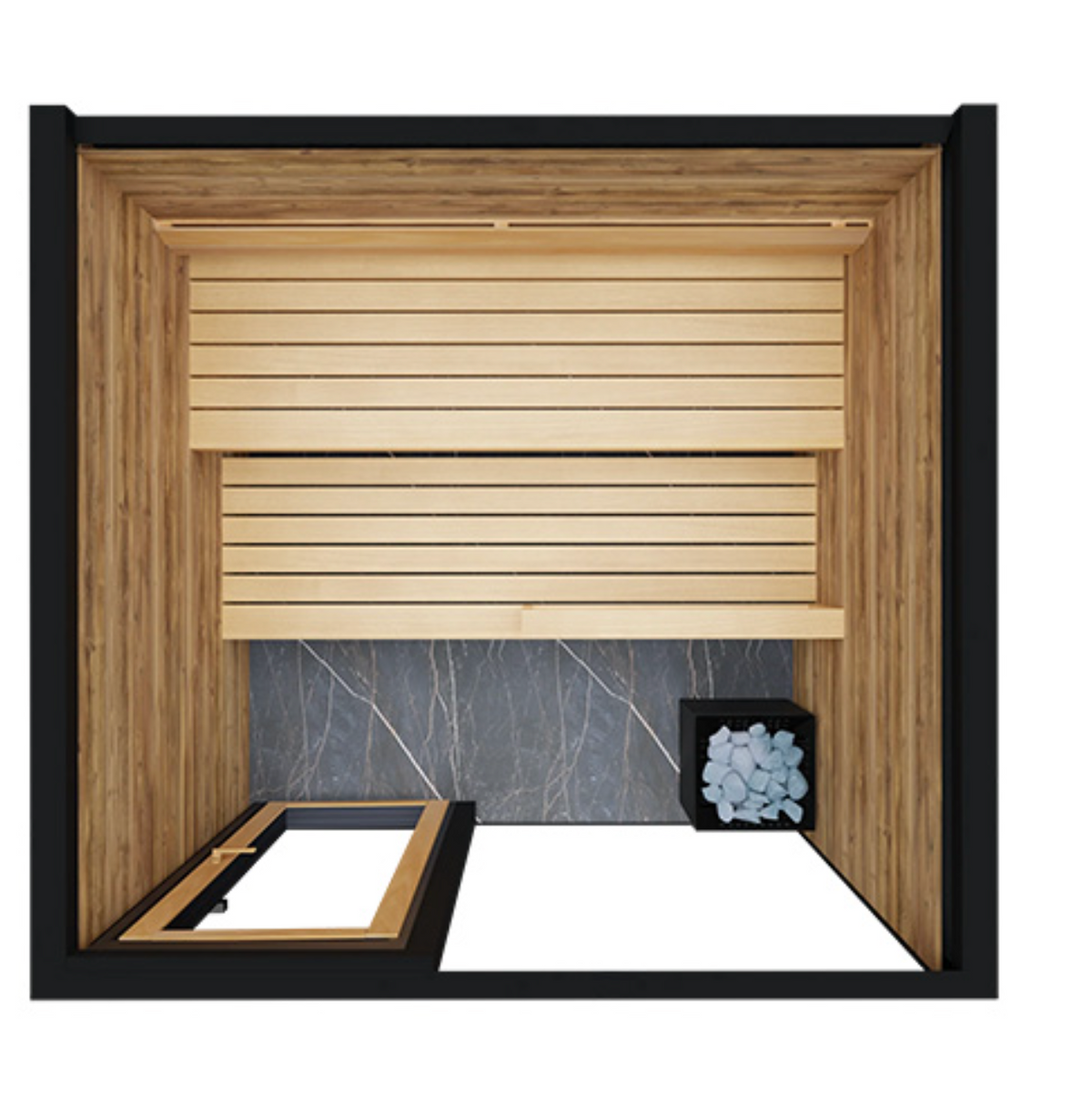 ThermaSol Spectra Sauna Cabin - 4 person Outdoor Sauna