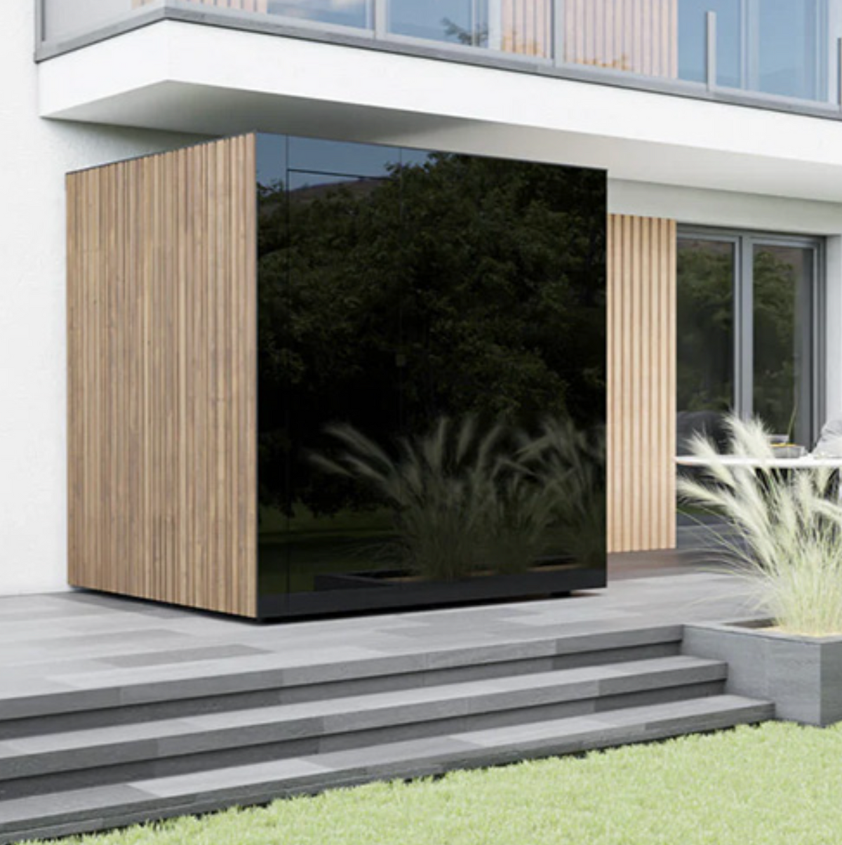 ThermaSol Spectra Sauna Cabin - 4 person Outdoor Sauna