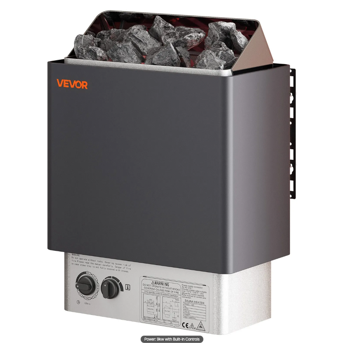 Standard Electric Sauna Heater (4.5 kw - 9kw)