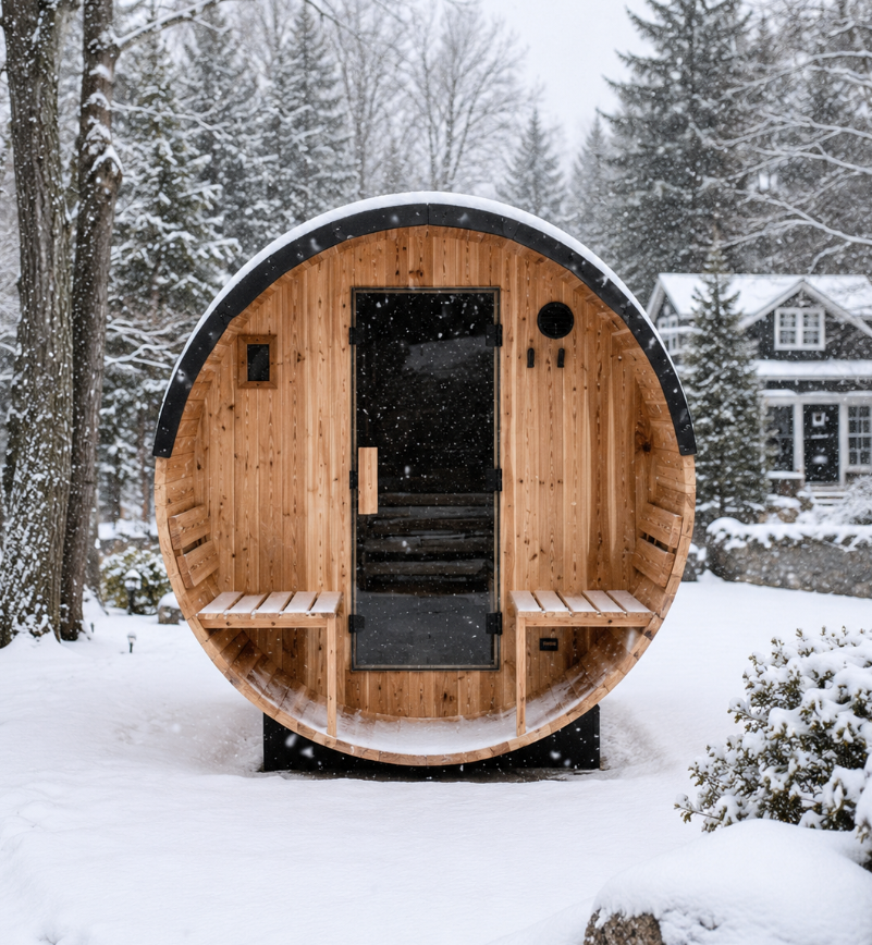 Barlina - 4-6 person Traditional Outdoor Sauna