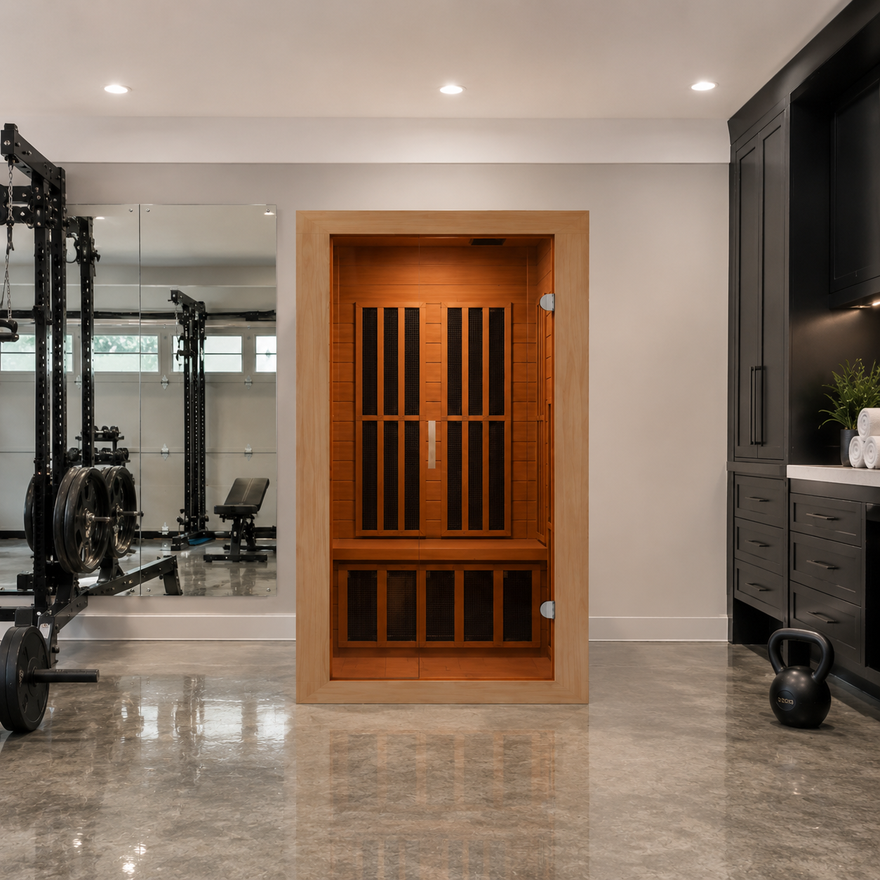 Luma - 2 person Indoor Infrared Sauna + Red Light