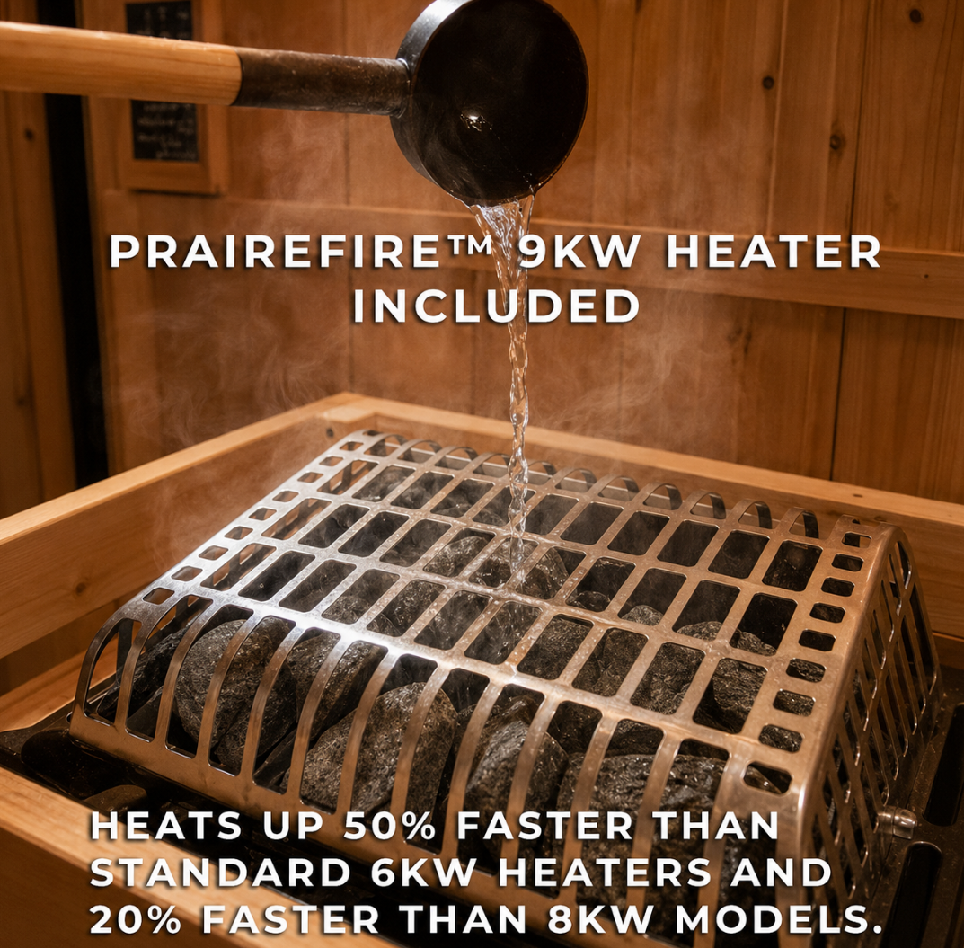 Numa Large - 3-5 person - Traditional Outdoor Sauna